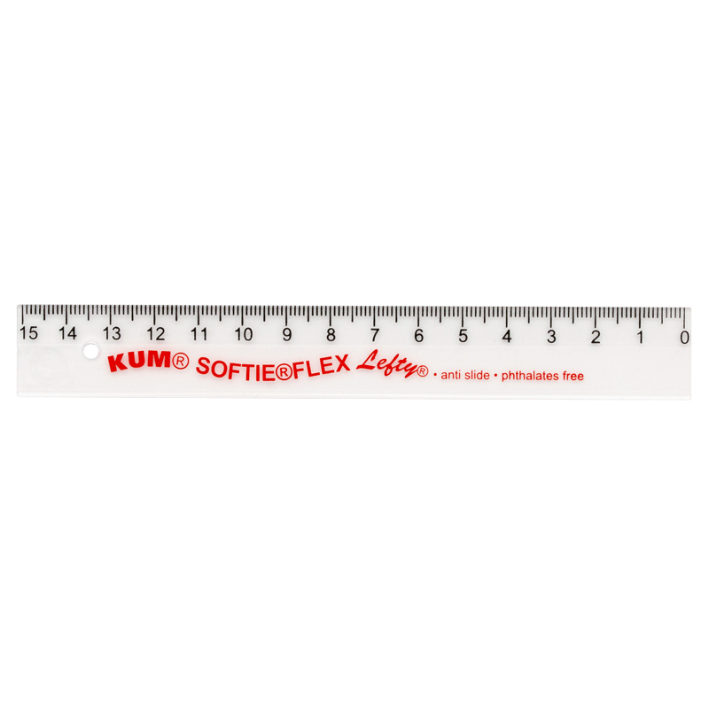 kum-softie-flex-lefty-lineal-15-cm-f-r-linksh-nder image 1