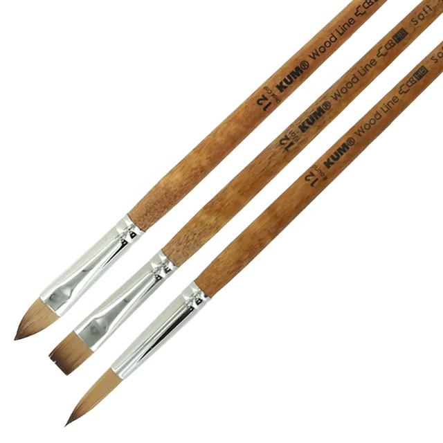 kum-wood-line-acryl-und-lmalpinsel image 1