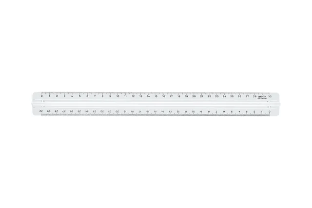 m-bius-ruppert-doppel-prismen-lineal-30-cm-black-line image 1