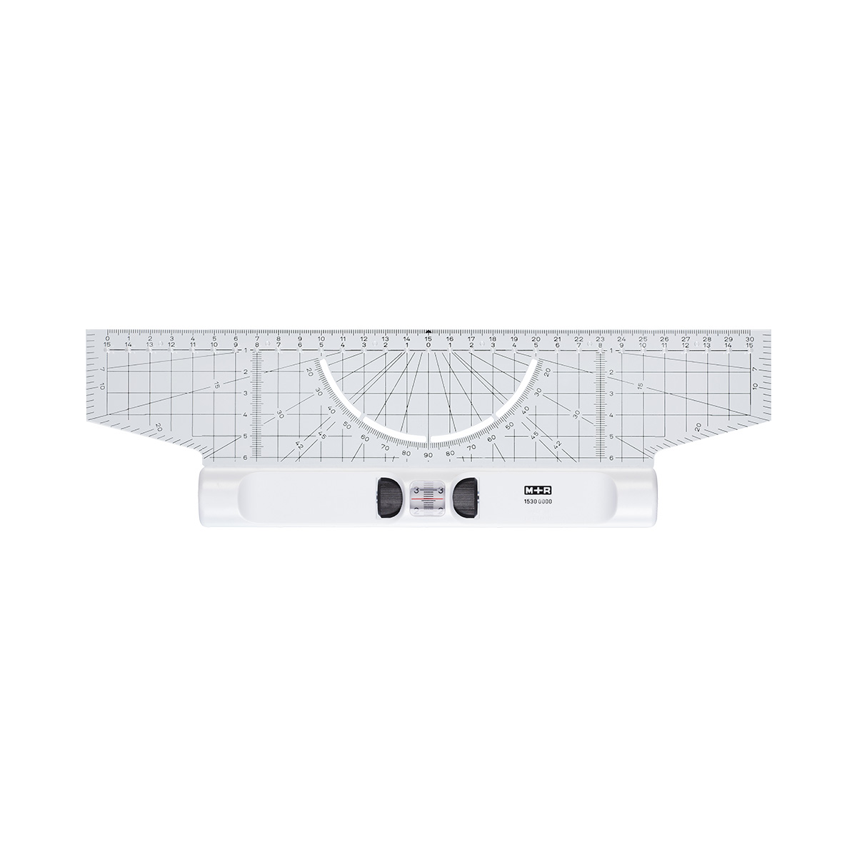 m-bius-ruppert-roll-lineal-30-cm-multifunktionslineal-mit-lupe-und-winkelmesser image 1