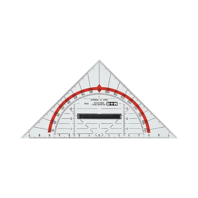 m-bius-ruppert-geometriedreieck-16-cm-black-line image 1