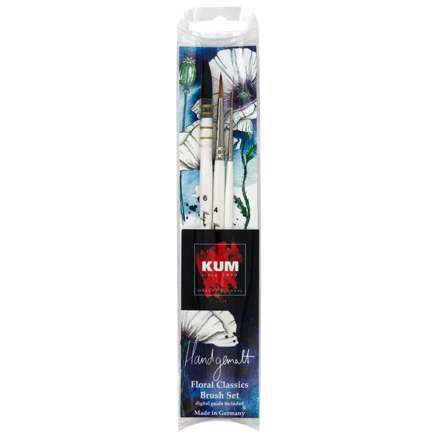 kum-floral-classics-pinselset-handbemalt-x-handgemalt image 1