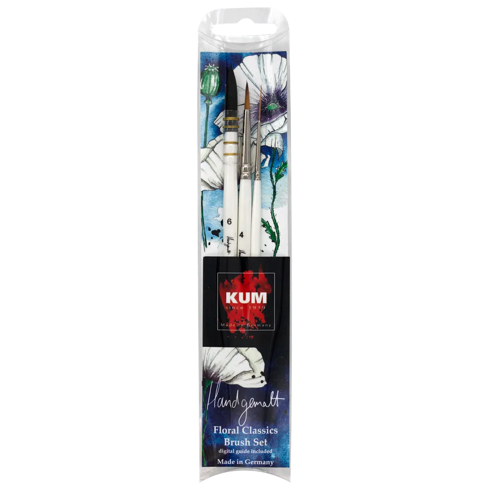 kum-floral-classics-pinselset-handbemalt-x-handgemalt image 1