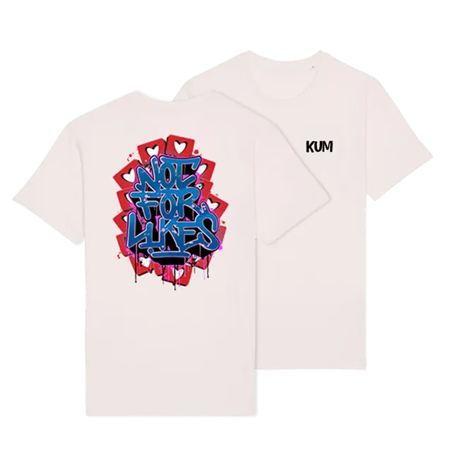 kum-not-for-likes-t-shirt-unisex-bio-baumwolle image 1