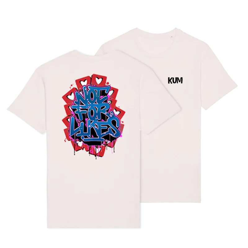 kum-not-for-likes-t-shirt-unisex-bio-baumwolle image 1