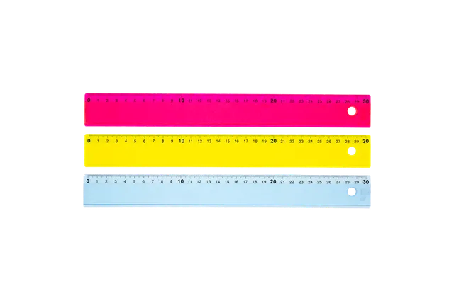 kum-lineal-30-cm-ft-green-line-pr-zisionslineal image 1