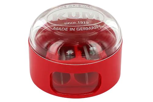 kum-double-sharpener-208-doppelanspitzer-mit-dose-made-in-germany image 1