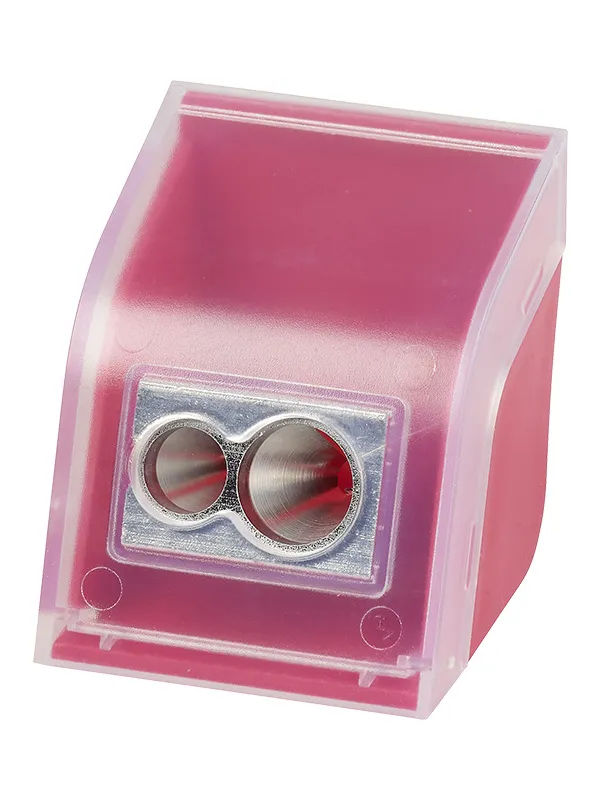 m-bius-ruppert-design-dosenspitzer-doppelt-f-r-blei-und-farbstifte-mit-metall-ei image 1