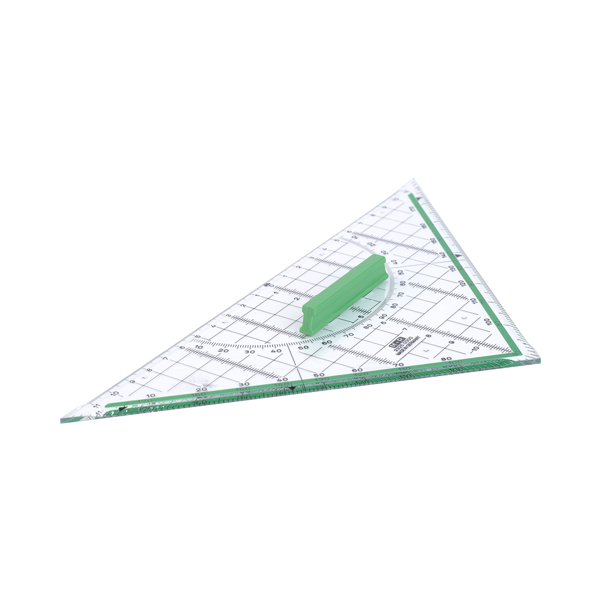 m-bius-ruppert-technisches-zeichendreieck-25-cm-mit-griff-im-etui image 2