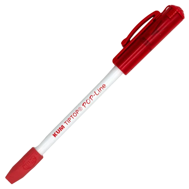 kum-tip-top-office-3-in-1-spitzer-radierer-und-bleistift-in-schwarz image 1