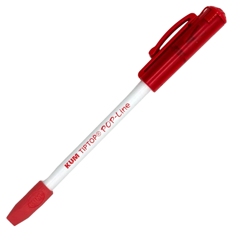 kum-tip-top-office-black-3-in-1-spitzer-radierer-stift image 1