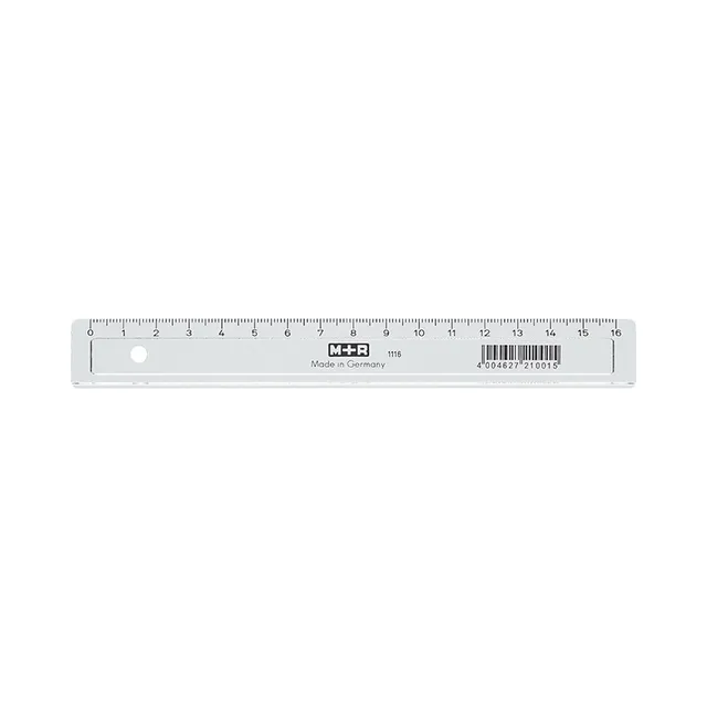 m-bius-ruppert-black-line-lineal-16-cm-schul-und-b-rolineal image 1