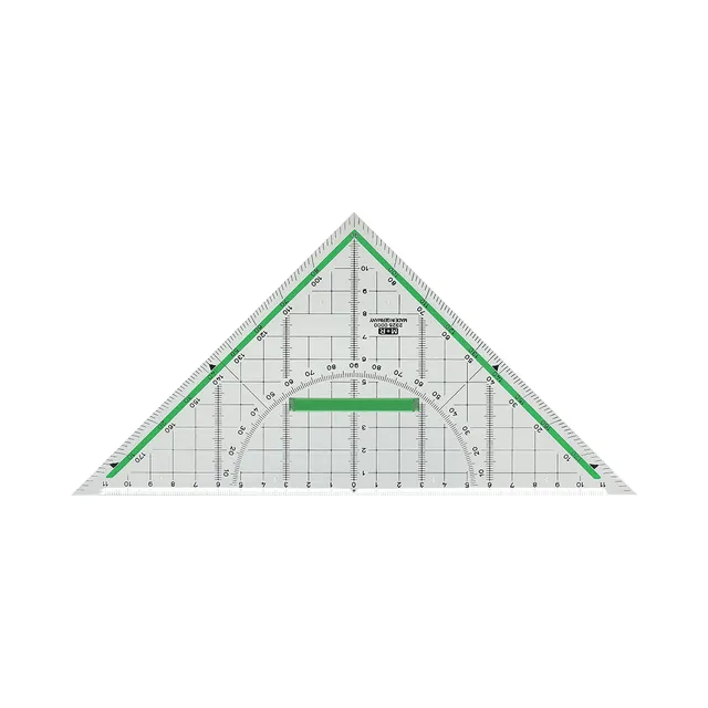 m-bius-ruppert-technisches-zeichendreieck-25-cm-mit-griff-im-etui image 1