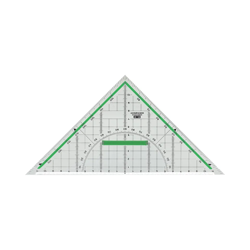 m-bius-ruppert-technisches-zeichendreieck-25-cm-mit-griff-im-etui image 1