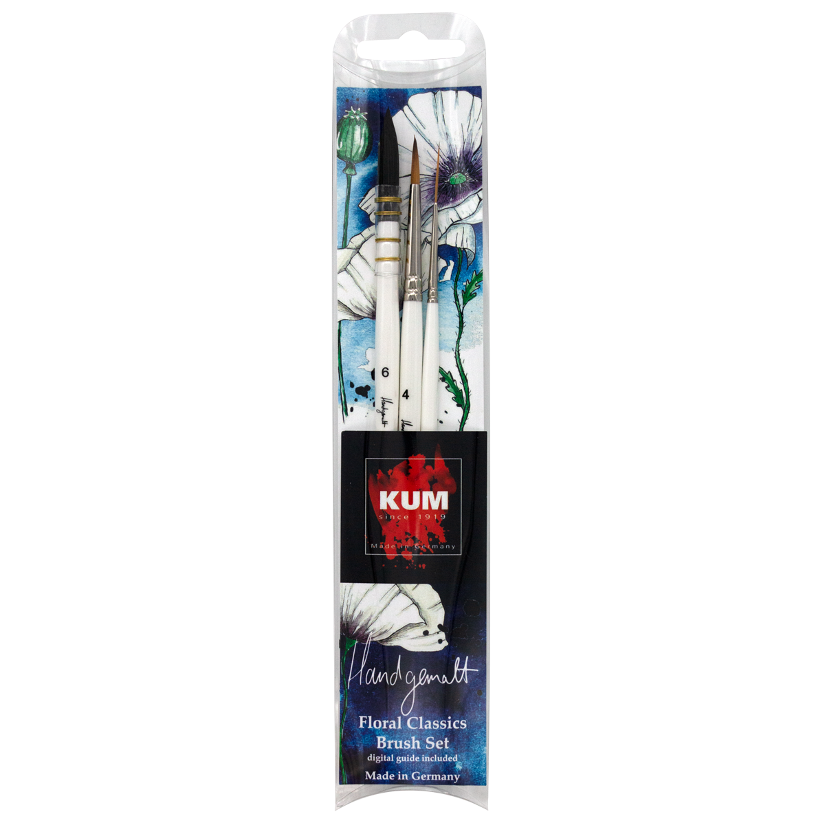 kum-floral-classics-pinselset-handbemalt-x-handgemalt image 1