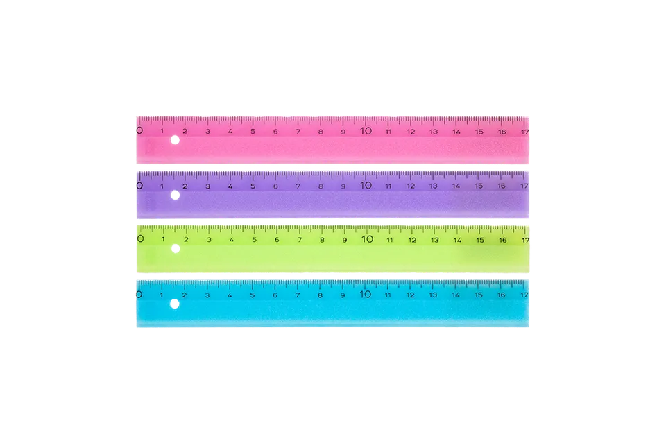 kum-lineal-17-cm-soft-color-mit-pr-zisionsskala image 1