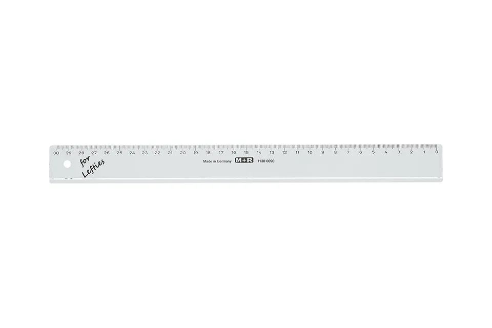 m-bius-ruppert-for-lefties-lineal-30-cm-f-r-linksh-nder image 1