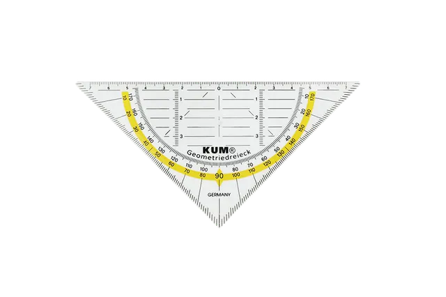 kum-262-geodreieck-16-cm-mit-farbring image 1
