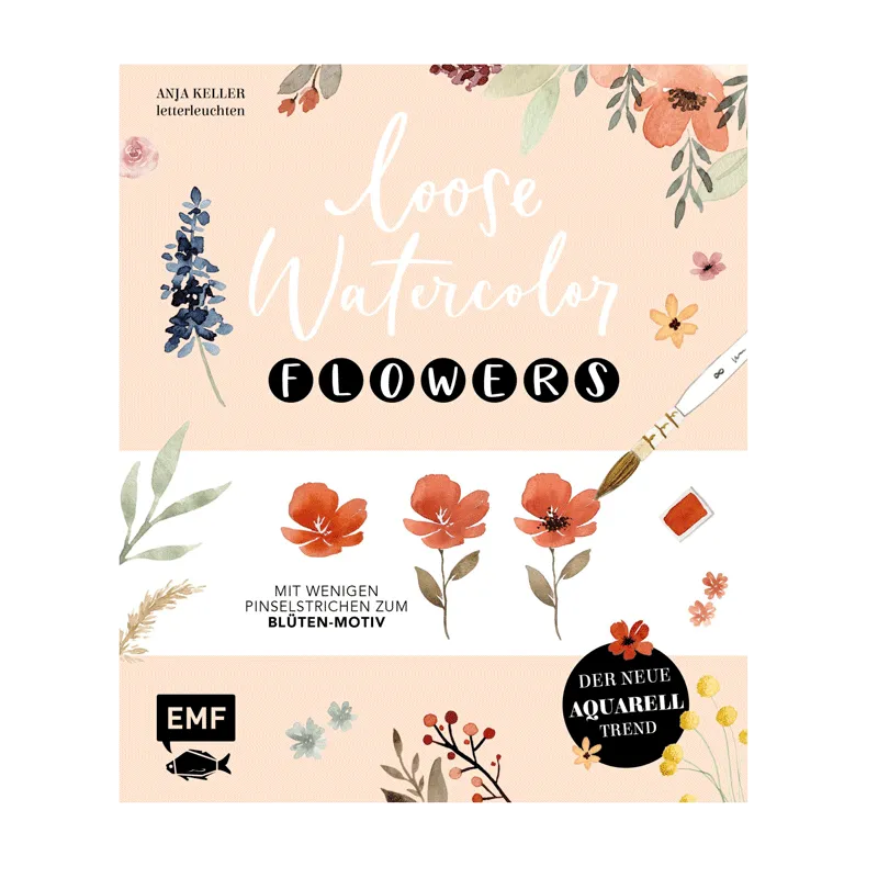kum-loose-watercolor-flowers-aquarell-set-blumen image 1