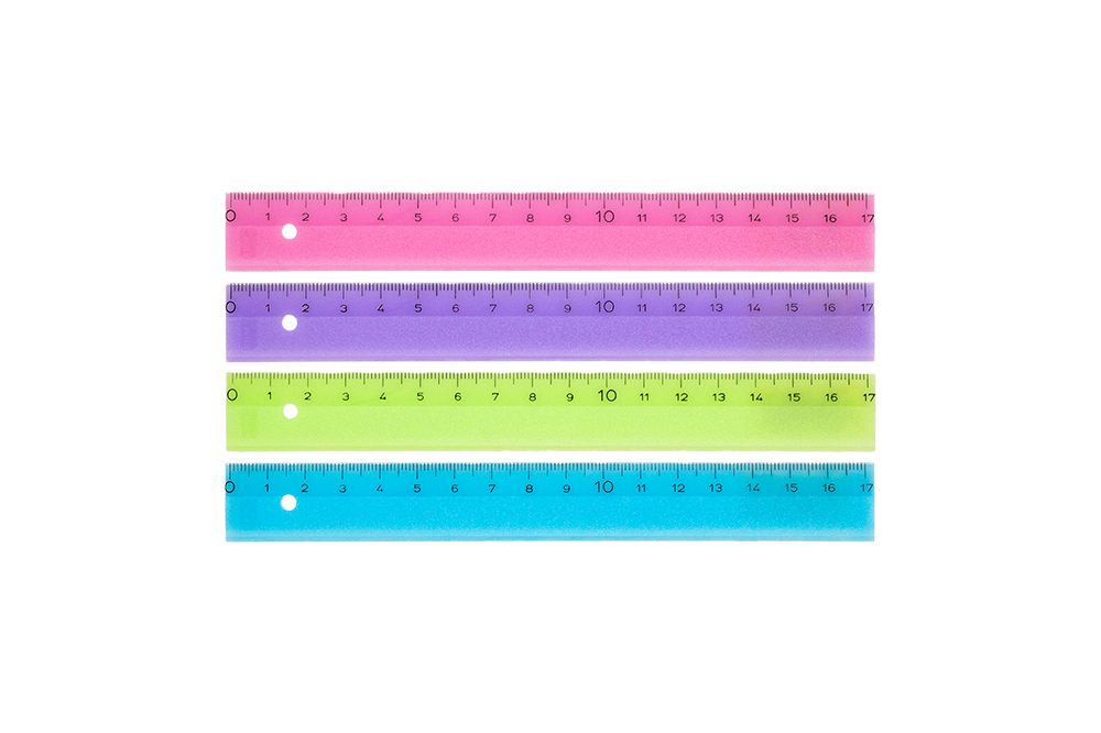 kum-lineal-17-cm-soft-color-mit-pr-zisionsskala image 1