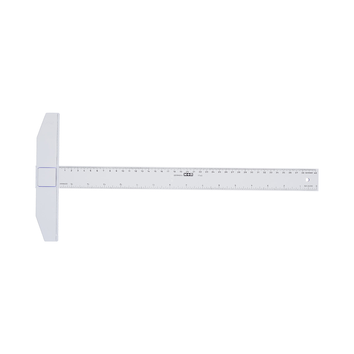 m-bius-ruppert-rei-schiene-40-cm-mit-mm-teilung-und-tuschekante image 1