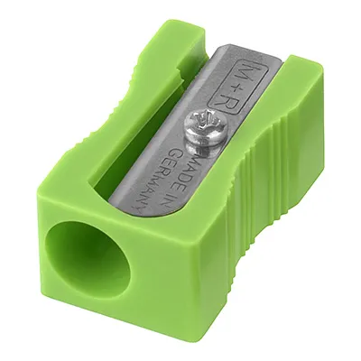 m-bius-ruppert-handspitzer-aus-kunststoff-bleistiftspitzer-blockform-einfach-2 image 1