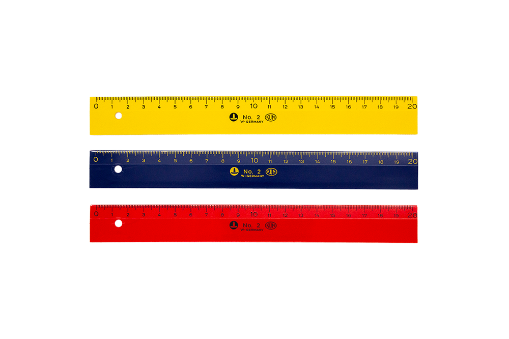kum-lineal-20-cm-retro-green-line-mit-pr-zisionsskala image 1