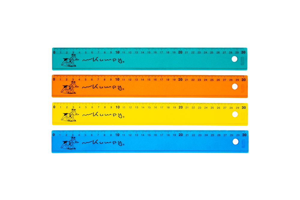 kum-kumpy-lineal-30-cm-mit-pr-zisionsskala image 1