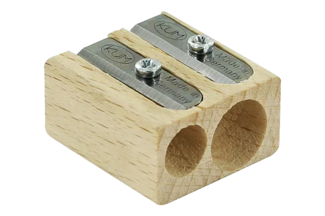 kum-wood-line-holz-anspitzer-aus-buchenholz image 1