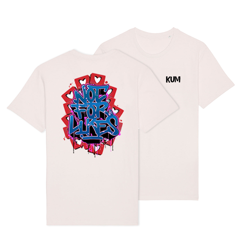 kum-not-for-likes-t-shirt-unisex-bio-baumwolle image 1