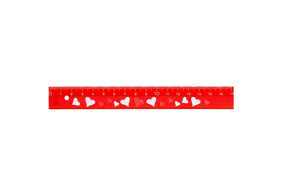 kum-lineal-17cm-love-pr-zisionslineal image 1