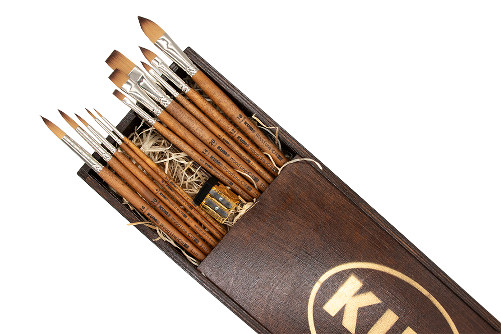 kum-masters-atelier-collection-holzbox-mit-2-stufigem-langkonus-anspitzer image 1