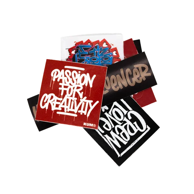 kum-sticker-pack-10-teiliges-k-nstler-sticker-set image 1