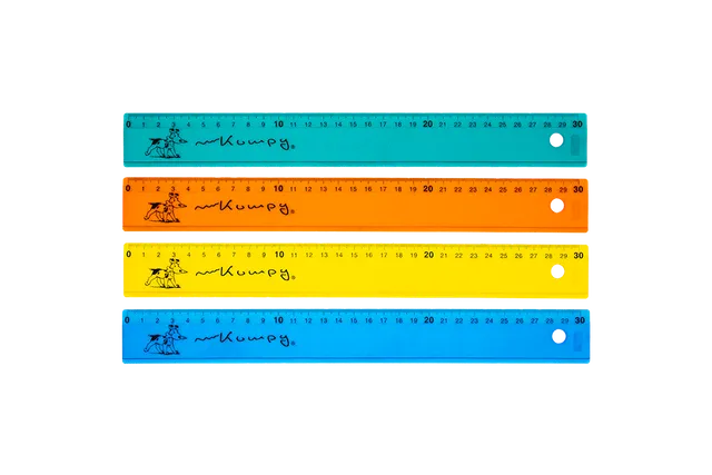 kum-kumpy-lineal-30-cm-mit-pr-zisionsskala image 1