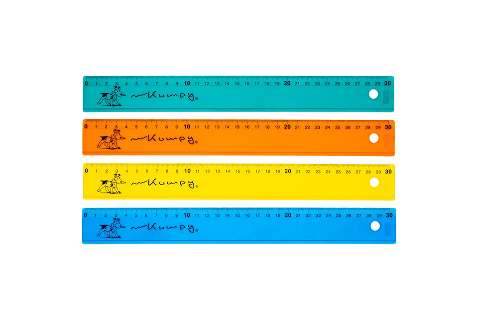 kum-kumpy-lineal-30-cm-mit-pr-zisionsskala image 1