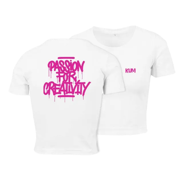 kum-passion-for-creativity-cropped-t-shirt image 1