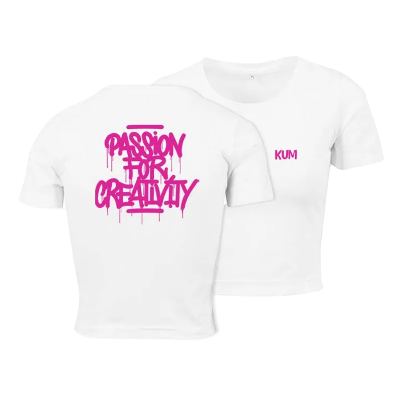 kum-passion-for-creativity-cropped-t-shirt image 1
