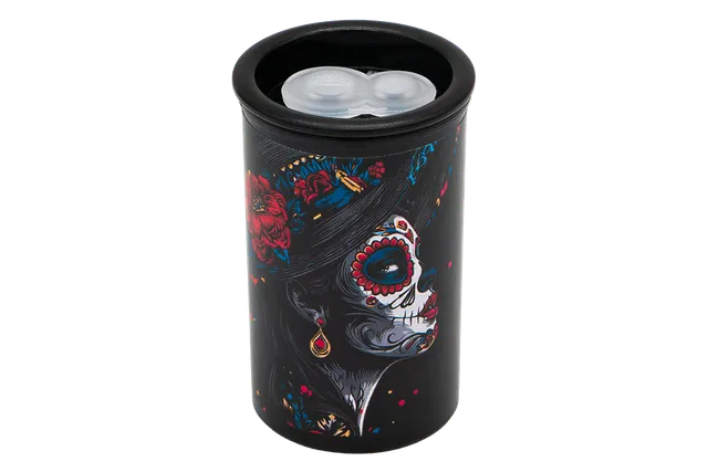 kum-tattoo-anspitzer-mit-beh-lter-la-catrina-maori image 1