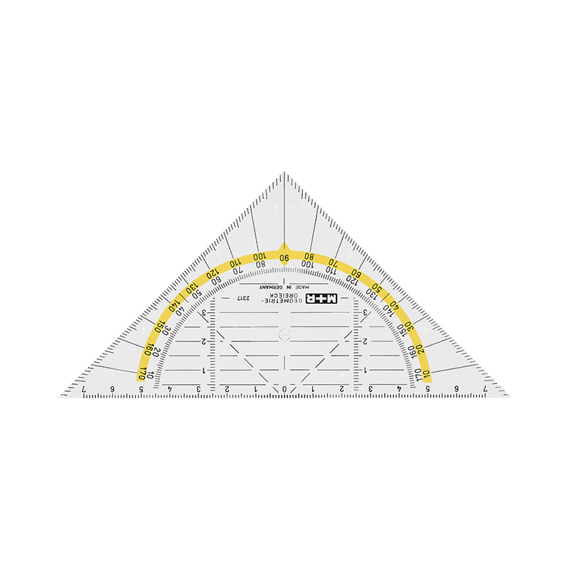 m-bius-ruppert-geometriedreieck-16-cm-mit-gegenl-ufiger-grad-skala image 2
