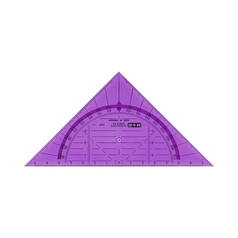 m-bius-ruppert-geometriedreieck-16-cm-geometrie-dreieck-gr-n-wei-hinterlegt image 2