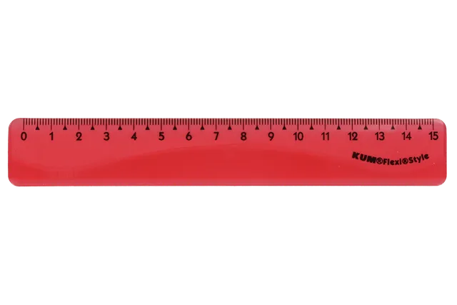 kum-l1-flexi-style-lineal-15-cm-bruchsicher-weichmacherfrei image 1