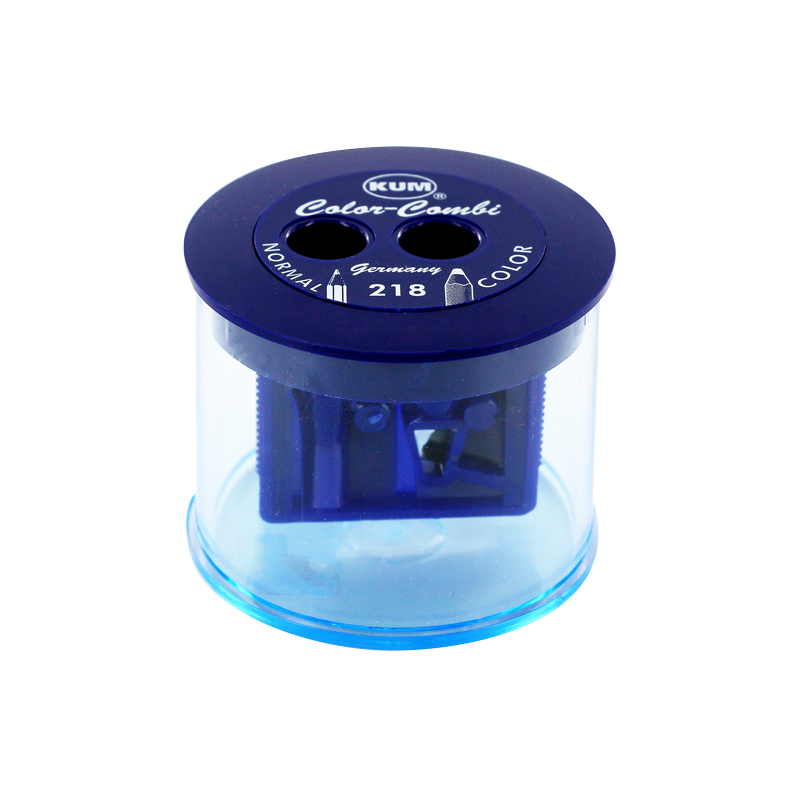 kum-sharpener-color-combi-doppelanspitzer-8mm-spitz-und-rund image 1