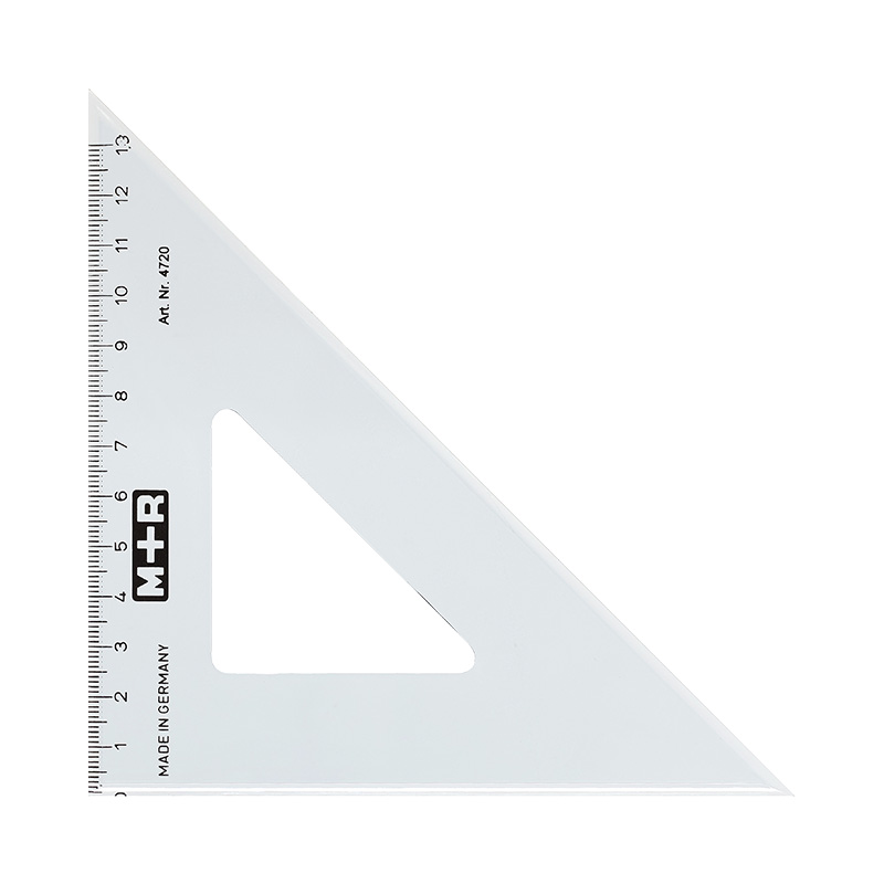 m-bius-ruppert-black-line-winkel-45-20-cm-mit-mm-teilung image 1
