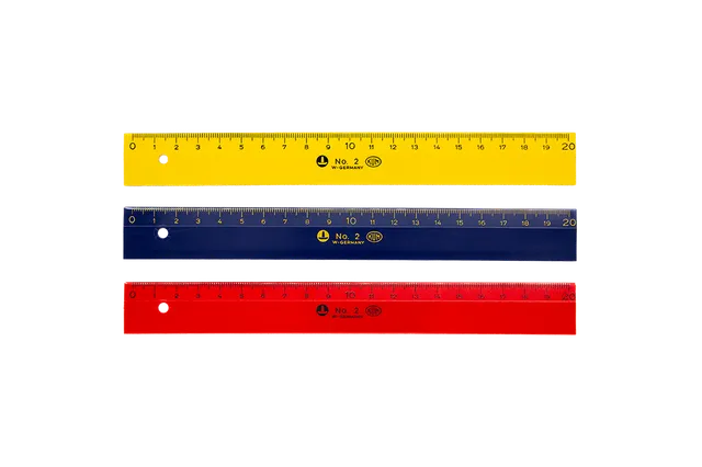 kum-lineal-20-cm-retro-green-line-mit-pr-zisionsskala image 1