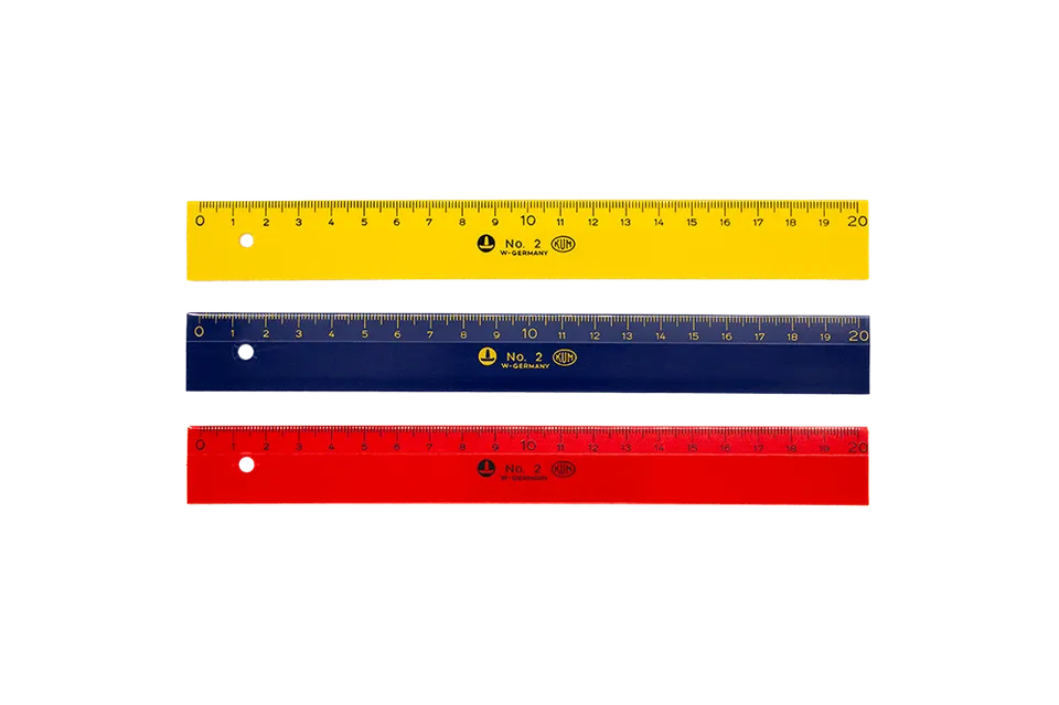 kum-lineal-20-cm-retro-green-line-mit-pr-zisionsskala image 1