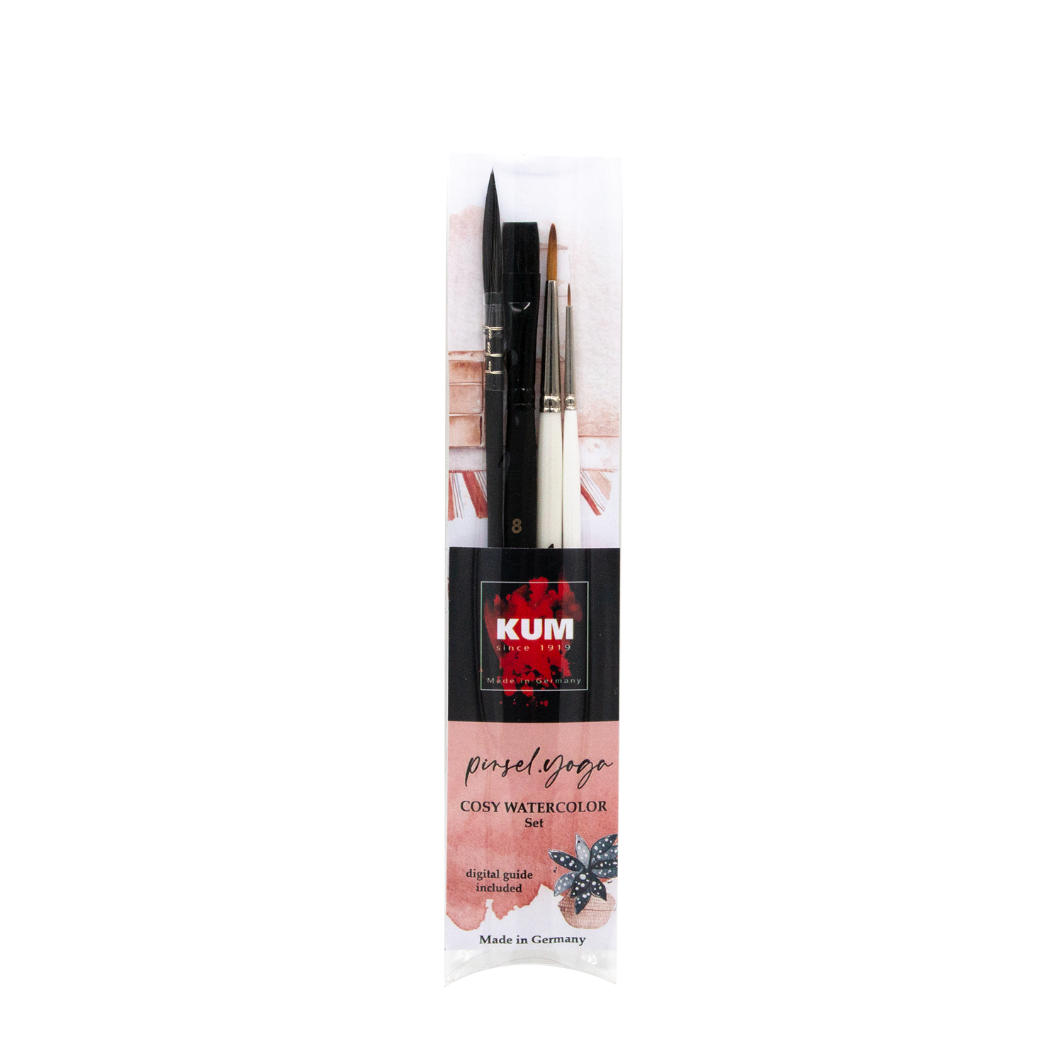 kum-x-brush-yoga-cosy-watercolor-brush-set-aquarellpinsel-set image 1