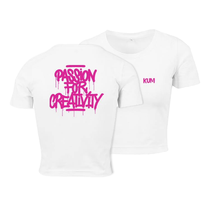 kum-passion-for-creativity-t-shirt-cropped-style-shirt image 1