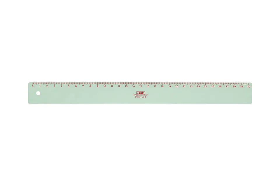 m-bius-ruppert-green-line-lineal-30-cm-aus-biobasiertem-kunststoff image 1