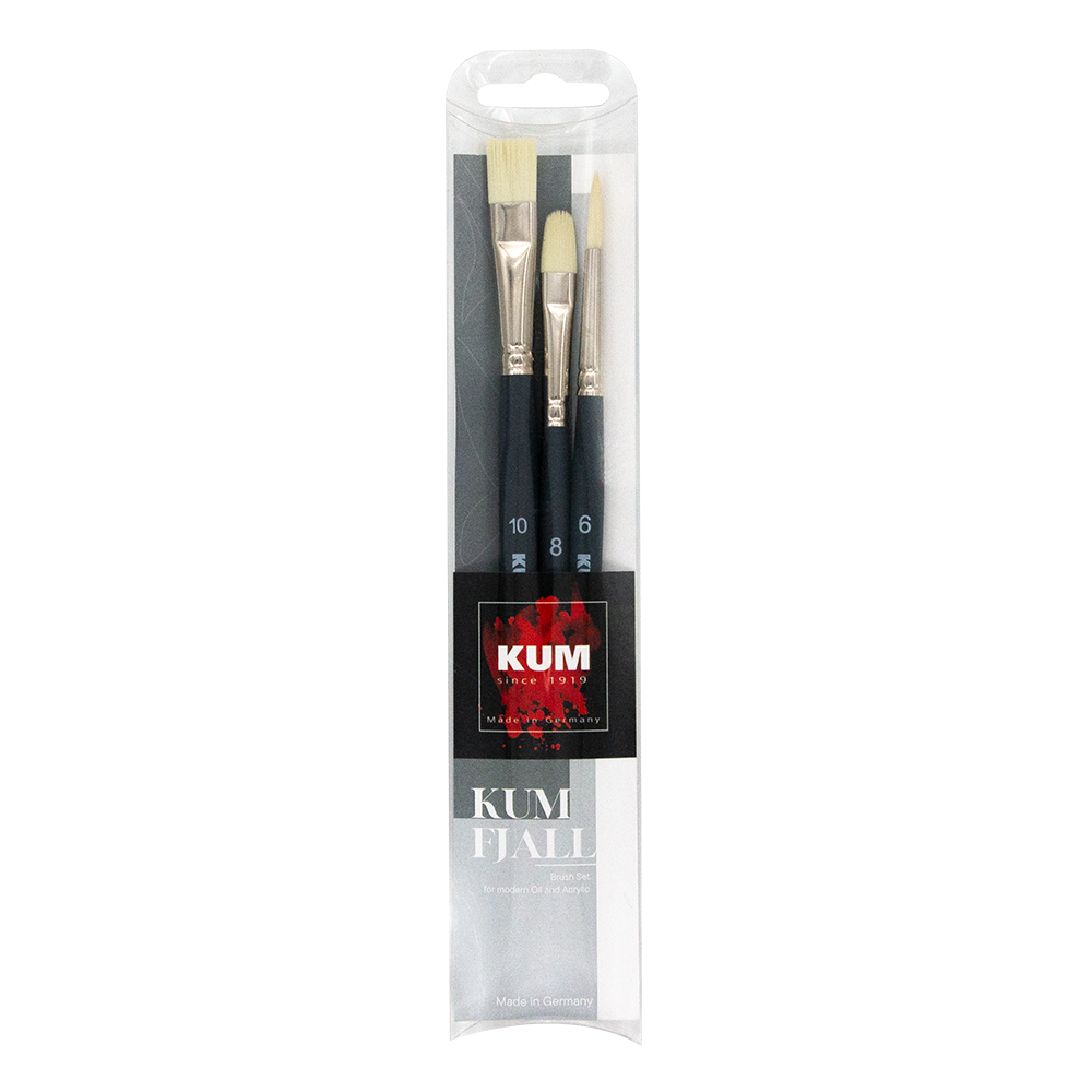 kum-fjall-pinsel-set-acrylmalerei-synthetik-universal image 1